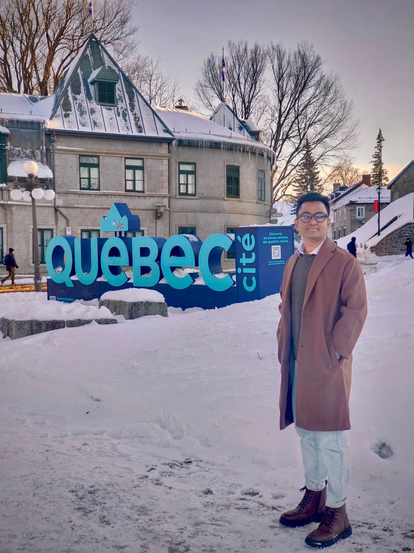 Al-Amin Kabir in Québec City, Canada — travel photo