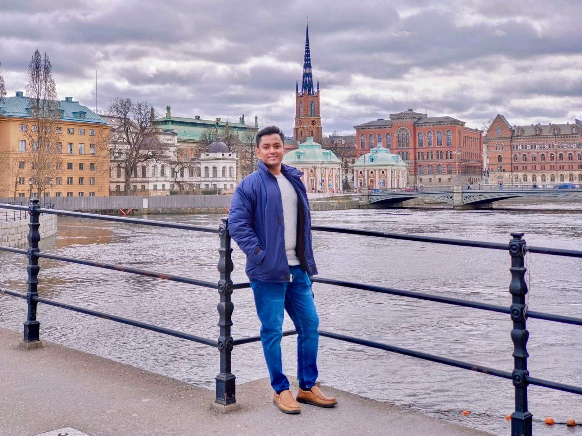 Al-Amin Kabir in Stockholm, Sweden — travel photo
