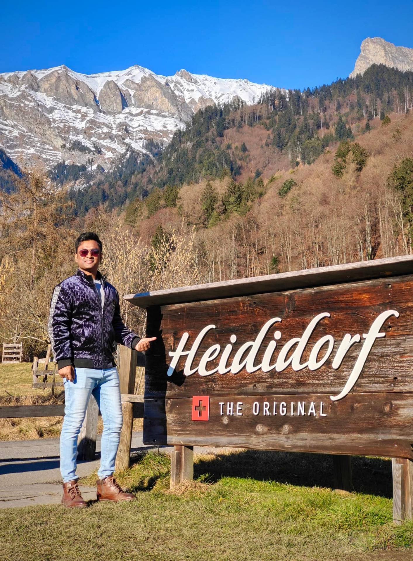 Al-Amin Kabir in Heididorf, Switzerland — travel photo